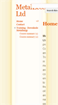 Mobile Screenshot of metalecosse.co.uk